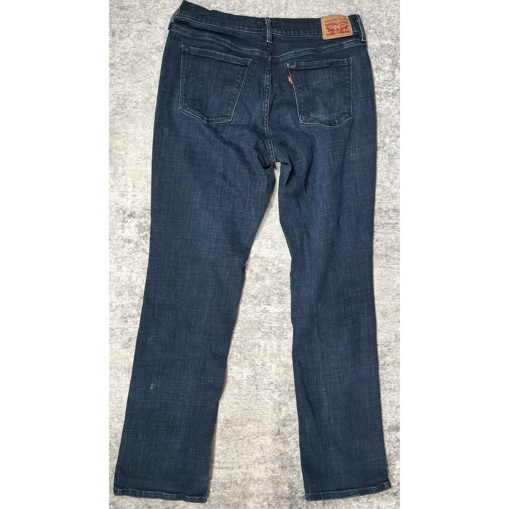Levis 505 Jeans Womens 31x30 Mid Rise Straight Leg Blue Denim Classic